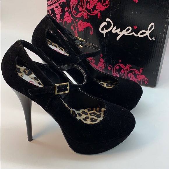 Qupid NEUTRAL-02 Women’s Cut-Out High Heel Size 7 - Picture 2 of 8